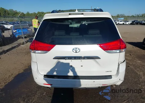 2011 Toyota Sienna Limited V6 from USA, damaged, VIN 5TDYK3DC7BS089178